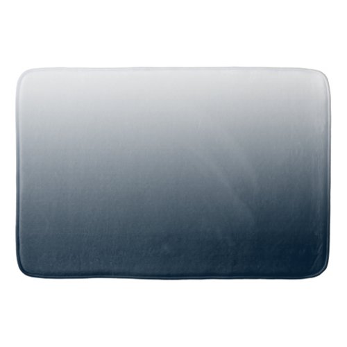 Blue gradient bath mat