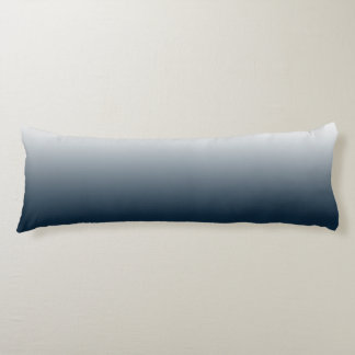 Blue gradient body pillow