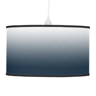 Blue gradient ceiling lamp