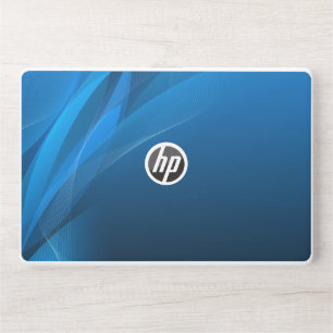 Blue Gradient Color HP Laptop Skin