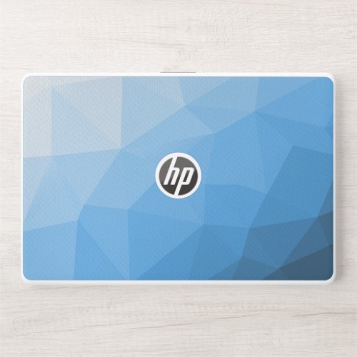 Blue Gradient Color  HP Laptop Skin