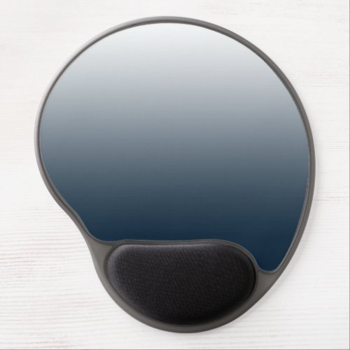 Blue gradient gel mouse pad