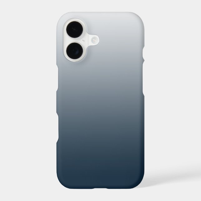 Blue gradient iphone case (Back)