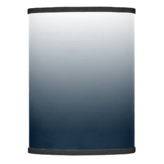 Blue gradient lamp shade