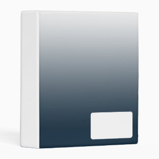 Blue gradient mini binder