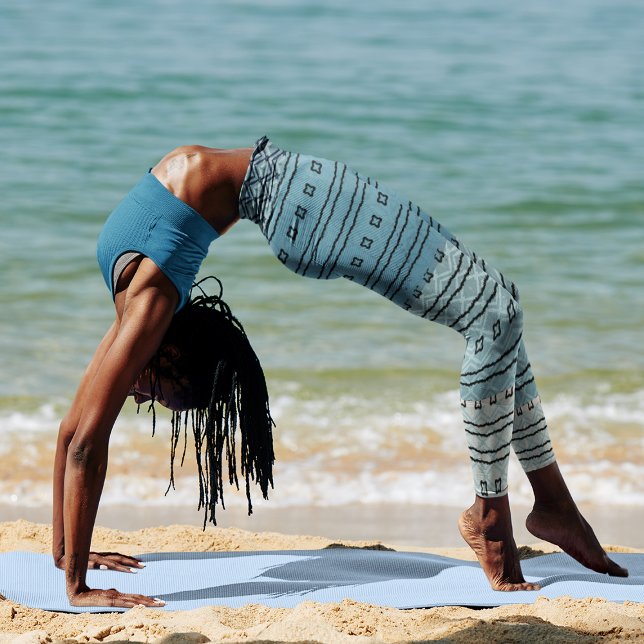 Blue Gradient Pattern  Leggings (Creator Uploaded)