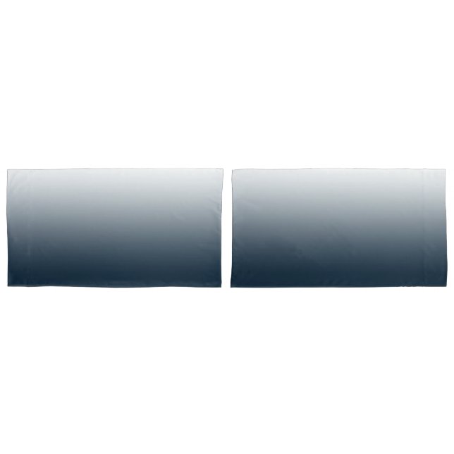 Blue gradient pillow case (Front-Set)