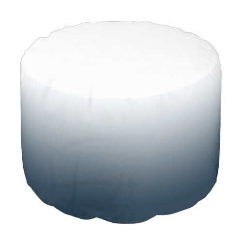 Blue gradient pouf