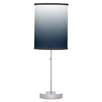 Blue gradient table lamp