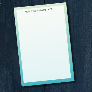Blue Gradient Transparent Post-it Notes