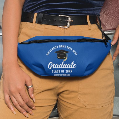 Blue Graduate Custom 2025 Graduation Keepsake