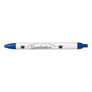 Blue Graduation Keepsake 2026 Custom School Pen