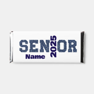 Blue Graduation Senior Candy Bar Wraps Party Favor