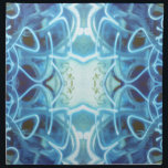 Blue Graffiti Cloth Napkin<br><div class="desc">Abstract Paint Scribbles doodles graffiti design in bright blue.</div>
