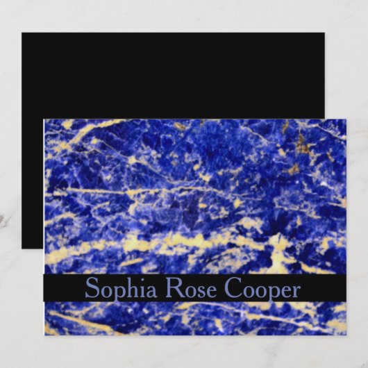 Blue Granite, blue marble, blue stone (Front/Back)