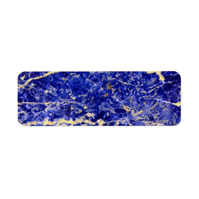 Blue Granite, blue marble, blue stone Label (Front)