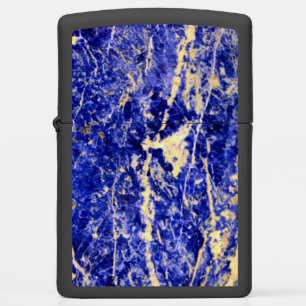 Blue Granite, blue marble, blue stone Zippo Lighter