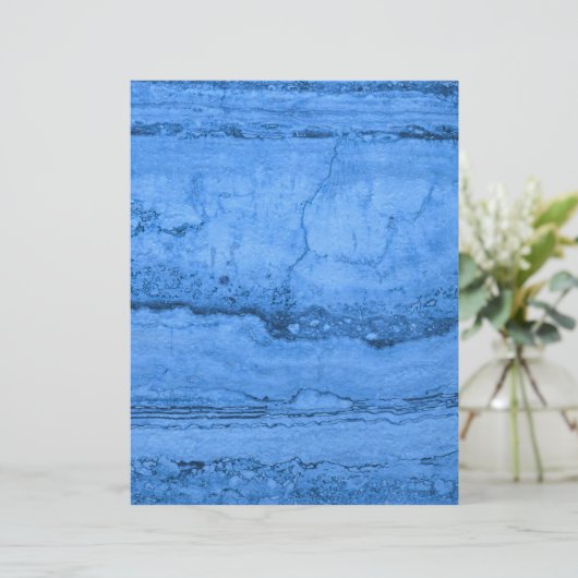 Blue Granite pattern blue marble blue rock stone (Standing Front)