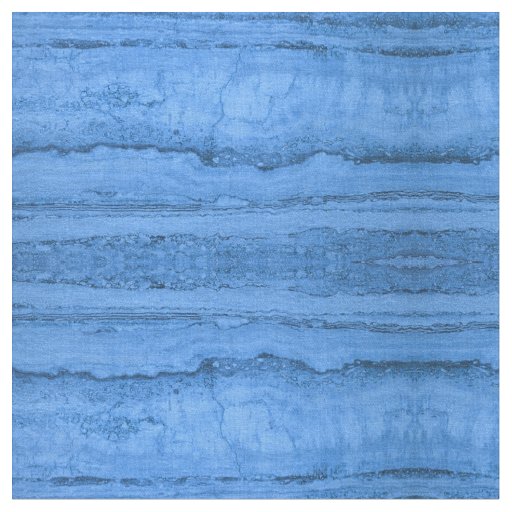 Blue Granite pattern, blue marble, blue stone Fabric