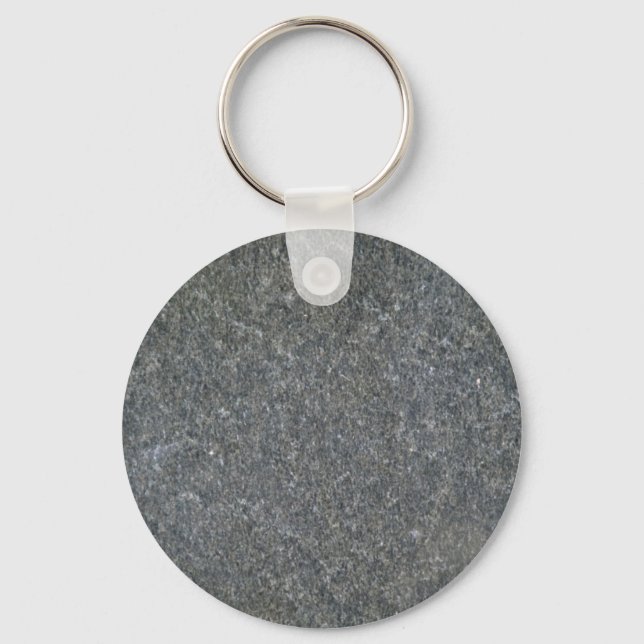 Blue granite pattern keychain (Front)