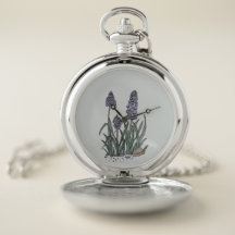 Blue Grape Hyacinth Watch