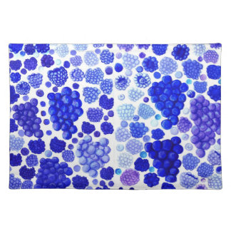 Blue Grapes And Berries American MoJo Placemat