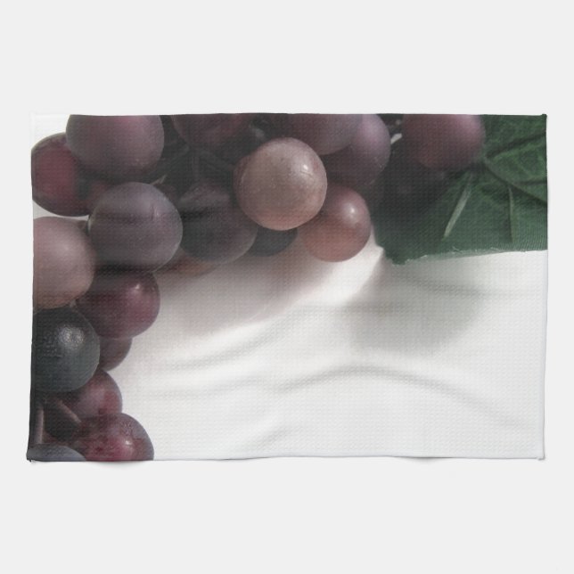 Blue Grapes Kitchen Towel (Horizontal)