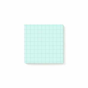 Blue  Graph Paper Maths Post-it Notes