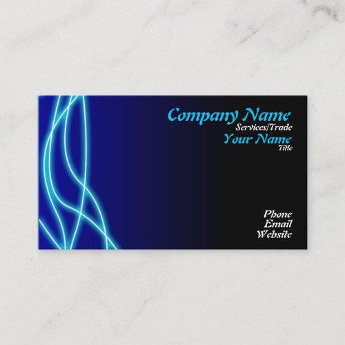 Blue Graphic design Business Cards