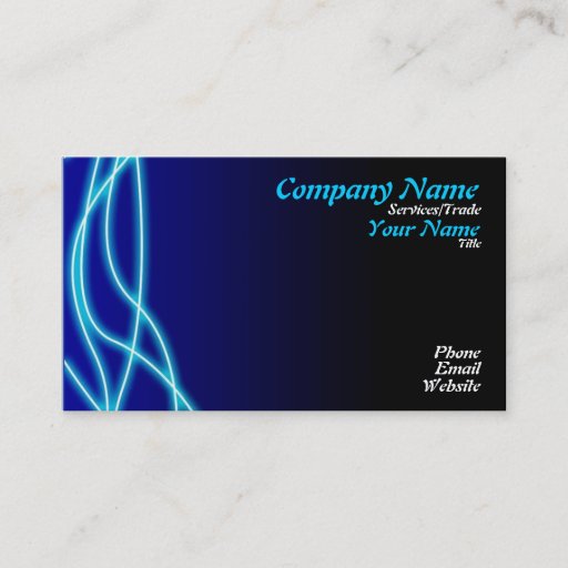 Customizable Blue Graphic design Business Cards