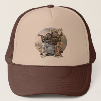 Blue Grass Critters by Mudge Studios Trucker Hat