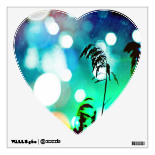Blue Grass Drama Sparkle Wall Decal