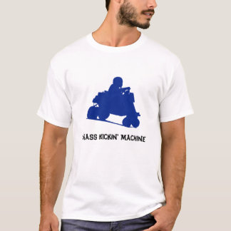 Blue Grass Kicker Lawnmower Racing T-Shirt