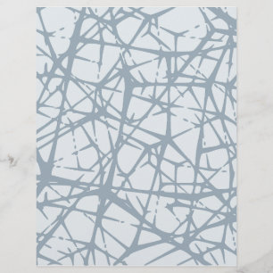 Blue Gray Abstract: