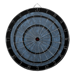 Blue Gray and Black Regulation Dart Board