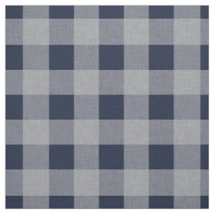 Blue Gray Checked Pattern   Lumberjack Plaid Fabric