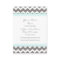 Blue Gray Chevron Retro Business Cards
