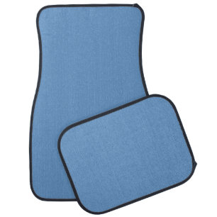 Blue-gray (Crayola) (solid color) Car Floor Mat