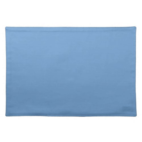 Blue_gray Crayola solid color  Cloth Placemat