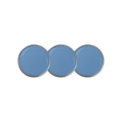 Blue_gray Crayola solid color  Golf Ball Marker