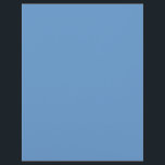 Blue-gray (Crayola) (solid color)  Letterhead<br><div class="desc">Blue-gray (Crayola) (solid color)</div>