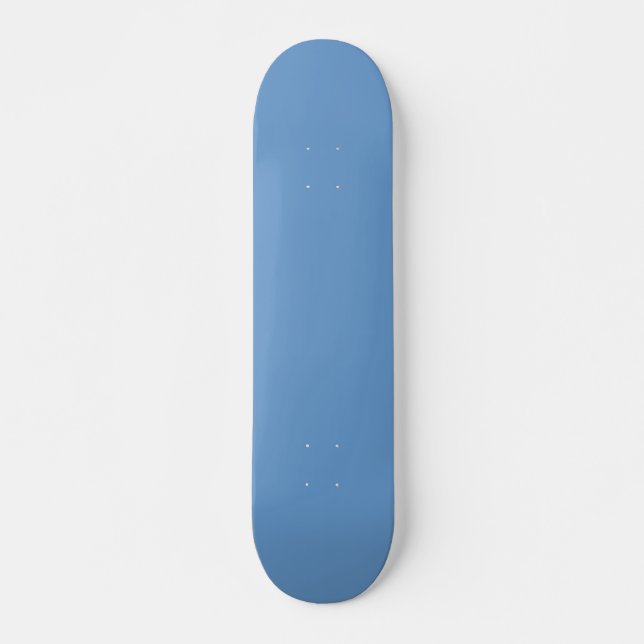 Blue-gray (Crayola) (solid color)  Skateboard (Front)