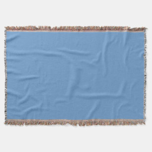 Blue-gray (Crayola) (solid color) Throw Blanket