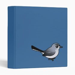 Birdorable Blue-gray Gnatcatcher Avery Signature Binder 8.5x11