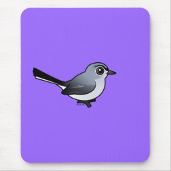 Birdorable Blue-gray Gnatcatcher Mousepad