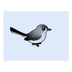 Birdorable Blue-gray Gnatcatcher Postcard