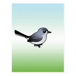 Birdorable Blue-gray Gnatcatcher Postcard