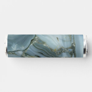 Blue Gray Marble with Gold Vein Breath Savers® Mints