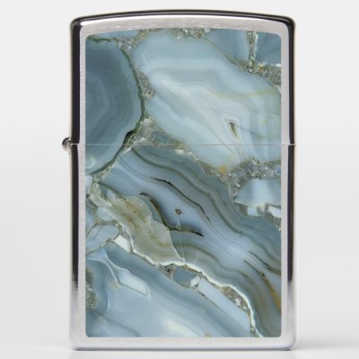 Blue Gray Marble with Gold Vein