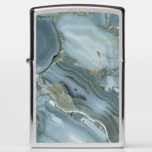Blue Gray Marble with Gold Vein